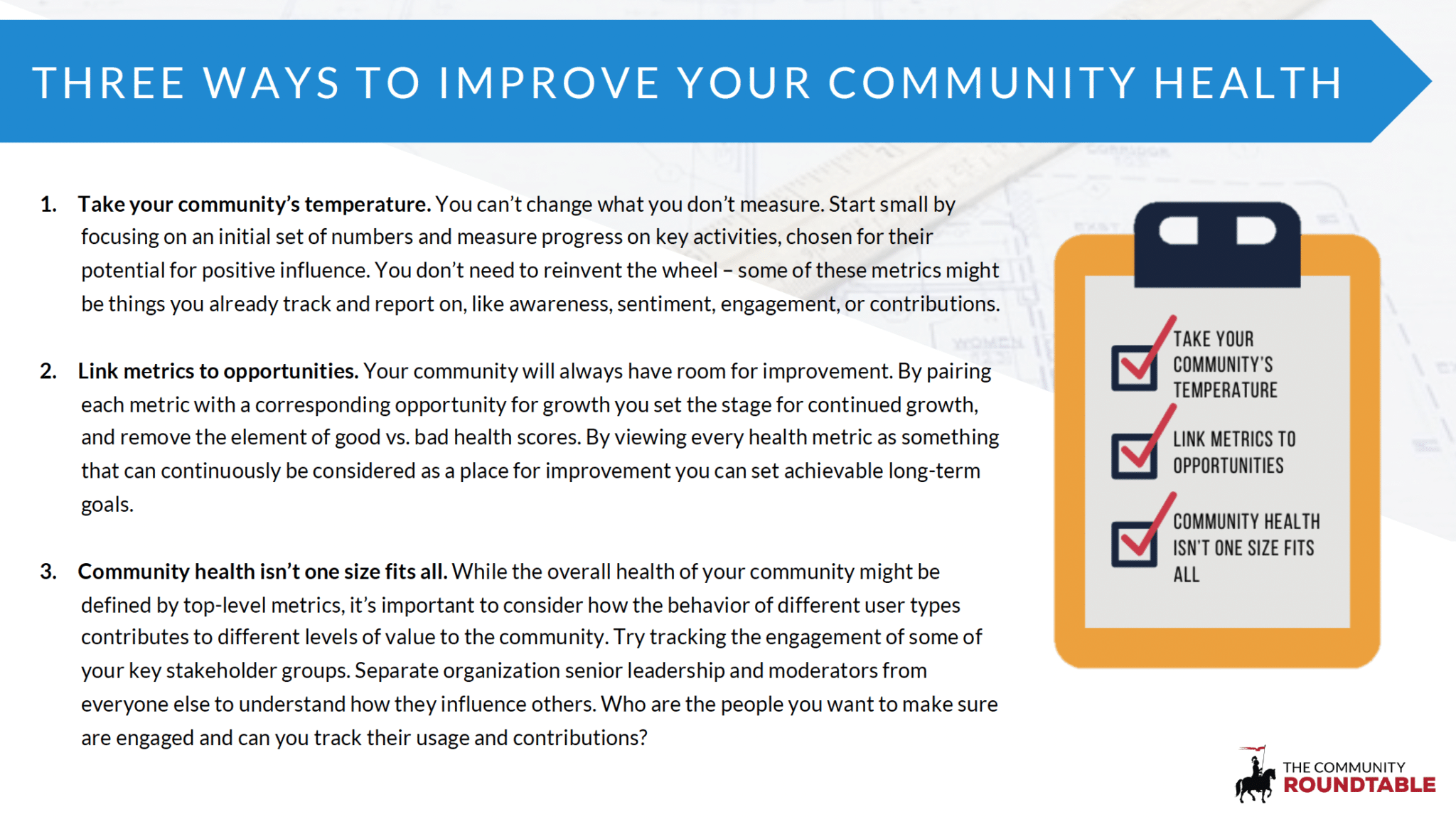 Online Community Best Practices
